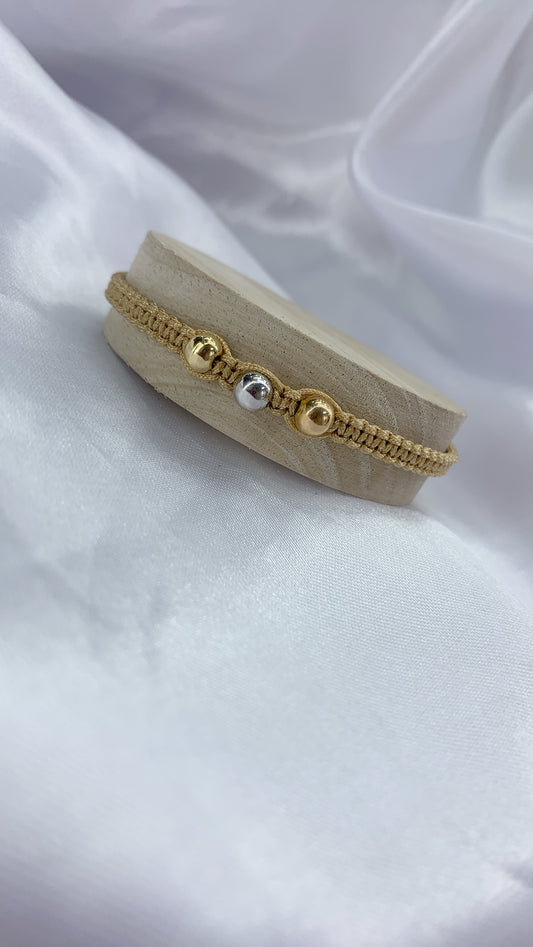 Pulsera 3 oros