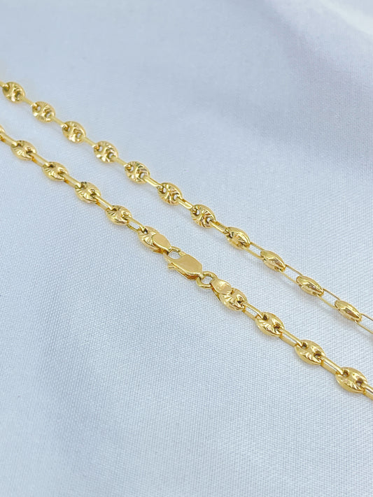 Cadena Gucci Diamantada
